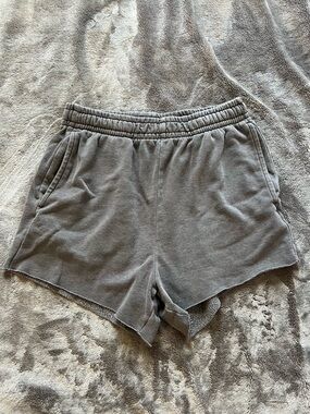 H&M Gray Terry Lounge Shorts
